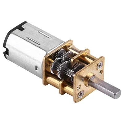 Afbeelding van Akozon Transmissiemotor, DC 6 V transmissiemotor High 1: 1000 voor speelgoedauto model reductielaandrijving 10/15/20 tpm (10 rpm)