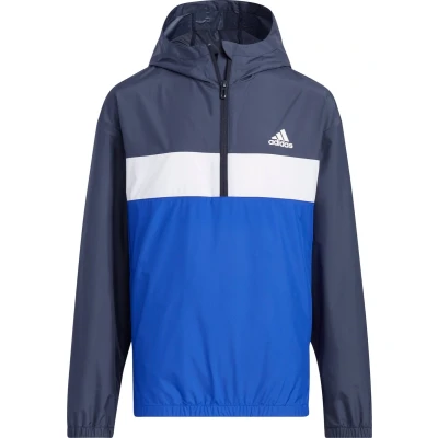 Afbeelding van adidas Performance Anorak Unisex Windjack voor kinderen, Maat: 110, Legend ink