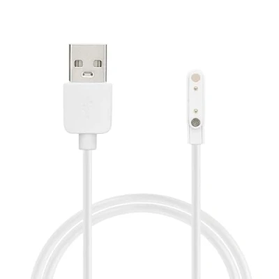Afbeelding van kwmobile USB oplaadkabel geschikt voor Xplora XGO 2 kabel Laadkabel smartwatch in wit