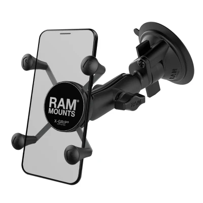 Afbeelding van RAM Mounts Twist lock telefoonhouder auto Universeel Klein Zwart Kunststof