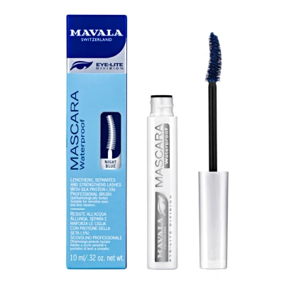 Afbeelding van Mavala Mascara Lengthening Waterproof 3 Bleu Nuit Ogen Beautytasting