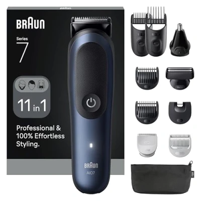 Afbeelding van Braun All in One Series 7 AIO7540 11in1 Verzorgingsset ProBlade AutoSense Blauw