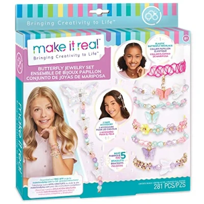 Afbeelding van Spectron Make it Real Sieraden Maken Vlinders Set