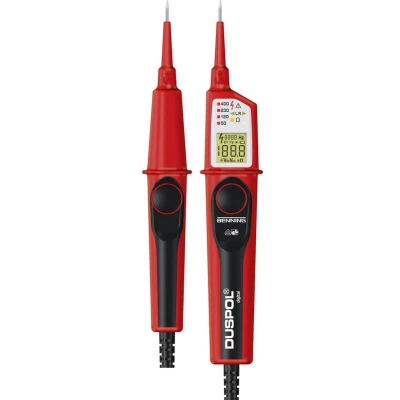 Afbeelding van Benning DUSPOL digital Tweepolige spanningstester Kalibratie (ISO) CAT III 1000 V, IV 600 V LCD, Vibratie, Akoestisch