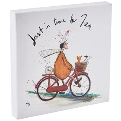 Afbeelding van Sam Toft Bedrukt canvas 30 x cm (Just in Time for Tea)
