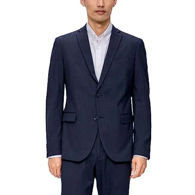 Afbeelding van s.Oliver Black Label Blazer, Heren, Maat: 26, Navy