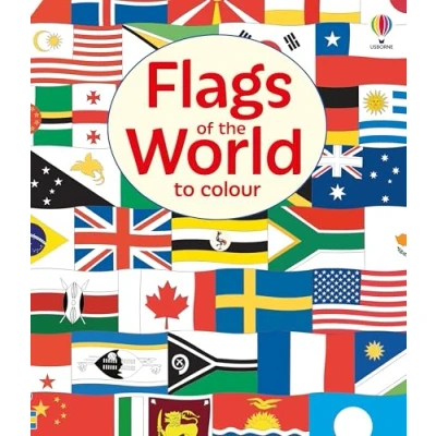 Afbeelding van Colouring Books Flags of the World to Colour