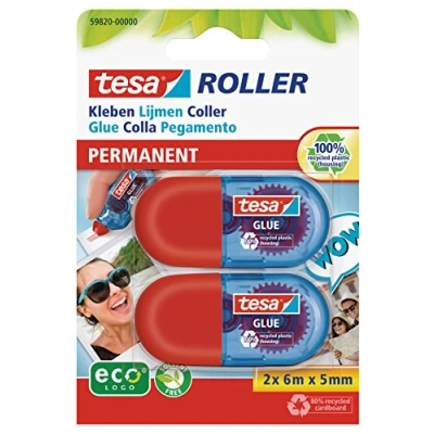 Afbeelding van tesa® Mini Lijmroller ecoLogo® 1 x 6m:5mm