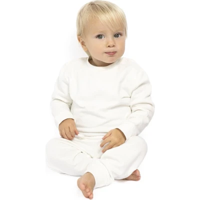 Afbeelding van Baby Joggingpak sweater &amp; jogger kleur ecru Maat 86