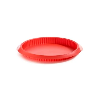 Afbeelding van Lekue taart/quichevorm 28cm rood