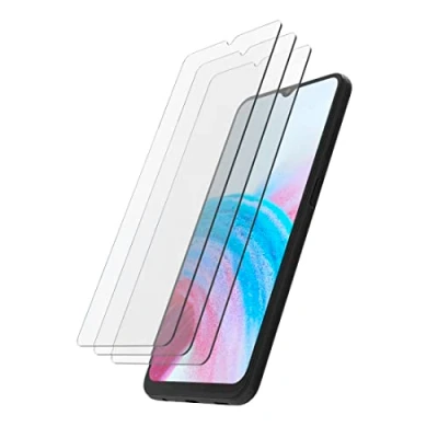 Afbeelding van Hama Beschermglas voor Samsung Galaxy A34 5G, gehard veiligheidsglas, klasse 7, displayglas + montagehulp), transparant