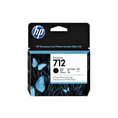 Afbeelding van HP 712 (3ED71A) Inktcartridge Zwart