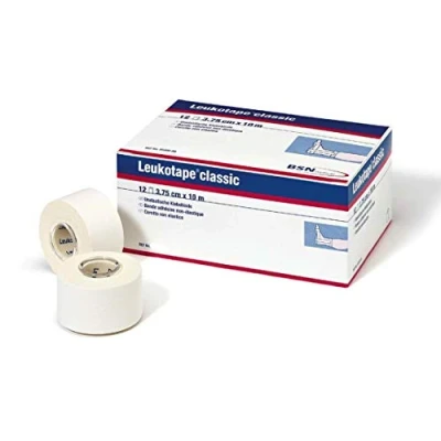 Afbeelding van Leukotape 10 m x 3.75 cm wit 47109 12 stuks