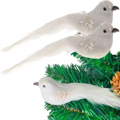 Afbeelding van Ruhhy Kerstboom ballen vogels 2 stuks. 22338