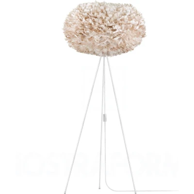 Afbeelding van Umage Eos X large vloerlamp light brown met tripod wit Ø 75 cm