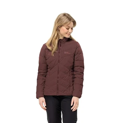 Afbeelding van Jack Wolfskin Tundra Gewatteerde jas, Dames, Maat: Large, Dark maroon