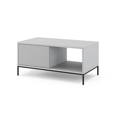 Afbeelding van Vicco Salontafel &quot;Eliza&quot;, Grijs, 90 x 45 cm