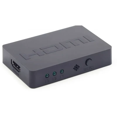 Afbeelding van HDMI switch Cablexpert 3 poorts (Afstandsbediening, 4K@30Hz, HDCP)