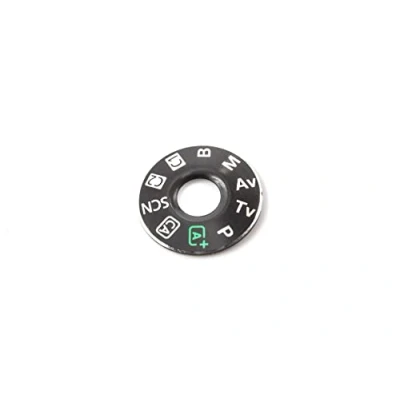 Afbeelding van vhbw Instelwiel, compatibel met Canon EOS 6D camera, draaiknop, Dial Mode Plate