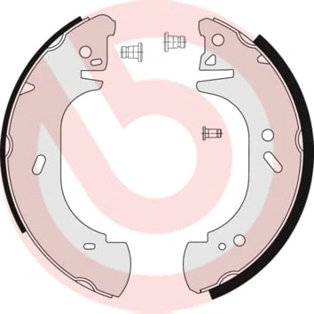 Afbeelding van Brembo Remschoen set S 24 522