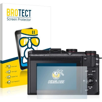 Afbeelding van BROTECT Screenprotector voor Canon PowerShot G3 X Folie Beschermfolie Beschermglas transparant