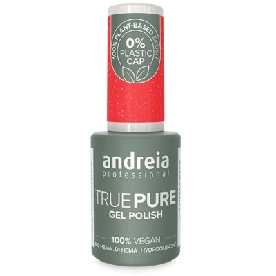 Afbeelding van Andreia Professional Gellak True Pure Neon Roze Glitter T20 HEMA vrij Vegan 10,5ml