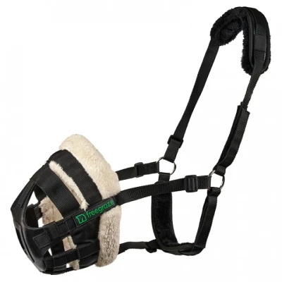 Afbeelding van Shires Graasmasker Graze AirFlow Grazing Zwart Shetlander