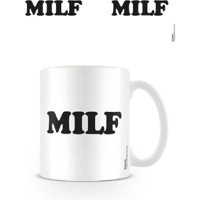 Afbeelding van MILF Koffie Mok Wit 315ml