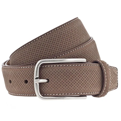 Afbeelding van Vanzetti Leren Riem Leather Belt W80 Camel Lichtbruin