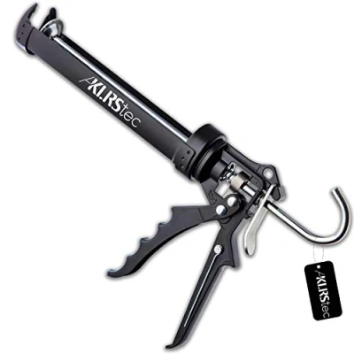 Afbeelding van KLRStec PREMIUM cartridgepistool mechanisch van metaal Hoge kwaliteit 2K siliconenpistool/ pers om te voegen met alle gangbare 310 ml afdicht en lijmcartouches (siliconen, acryl, leem etc.)
