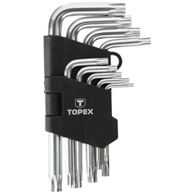 Afbeelding van topex torxset kort t10 t50 35d960