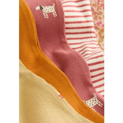 Afbeelding van Next Leggings kiwi / donkeroranje watermeloen rood wolwit
