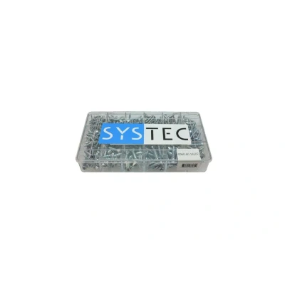 Afbeelding van SYSTEC assortimentsdoos plaatsschroeven lenskop verzinkt 18 maten DIN 7983C (492 delig)