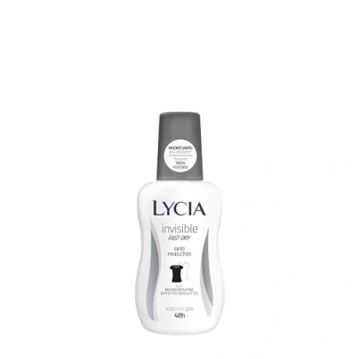 Afbeelding van Lycia Onzichtbare deodorant vapo, anti vlekken, werkzaamheid 48 uur, met microsponzen droog effect, 75 ml
