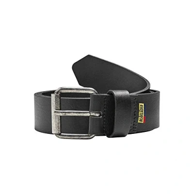 Afbeelding van Blaklader Riem leder 4052 0000 Zwart