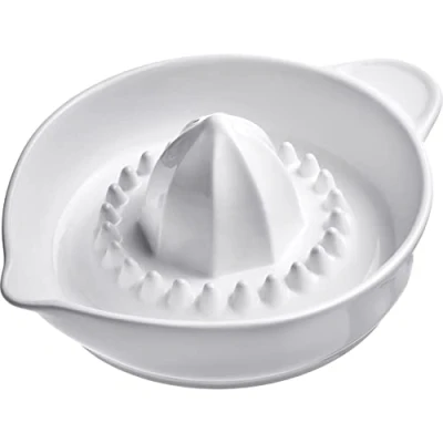 Afbeelding van Westmark Citruspers, inhoud: 250 ml, met zeeffunctie en schenktuit, keramiek, wit, 30722260