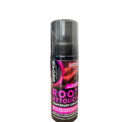 Afbeelding van SYOSS Aanzet Retoucher, onmiddellijk kasjmier spray, kasjmierrood 3 pack (3x120ml)