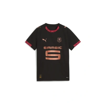 Afbeelding van PUMA Stade Rennais FC 25/26 derde shirt, Zwart, Maat 7 8Y