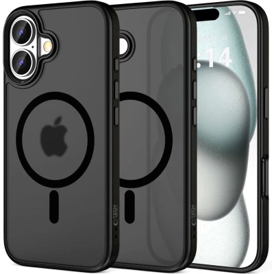 Afbeelding van TECH PROTECT MAGMAT MAGSAFE IPHONE 16 MAT ZWART
