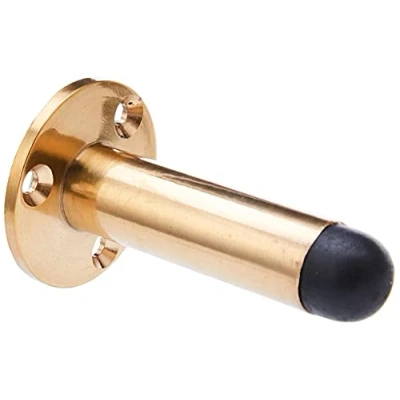 Afbeelding van Bulk Hardware BH01611 63 mm palen deurstopper massief messing