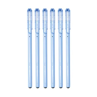 Afbeelding van Pentel BK77AB Superb Antibacterieel + antibacteriële balpen volgens Europese normen, 0,7 mm zwart, 6 stuks