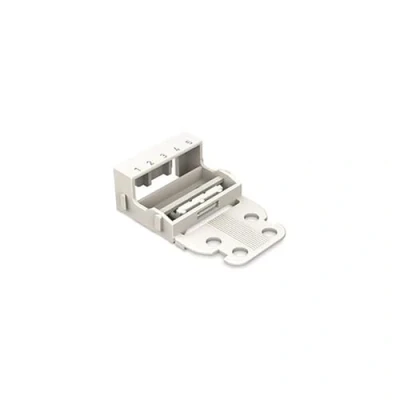Afbeelding van Bevestigingsadapter Voor 5 Draadsklemmen Serie 221 4mm² Met