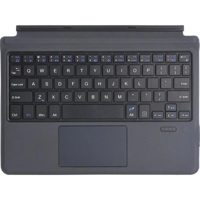 Afbeelding van Case2go Toetsenbord geschikt voor Microsoft Surface Go QWERTY Bluetooth Cover Met touchpad Zwart