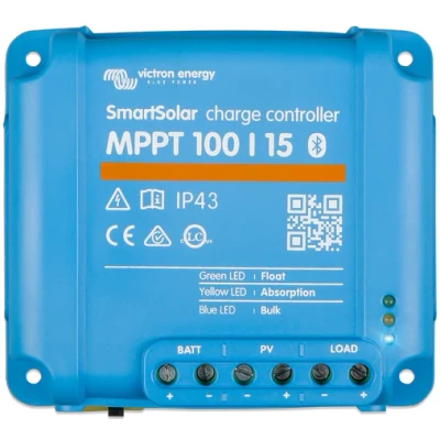 Afbeelding van Victron SmartSolar Laadcontroller MPPT 100PV 15A