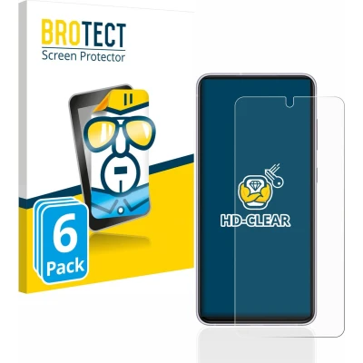 Afbeelding van BROTECT Screenprotector voor Samsung Galaxy S21 FE 5G Folie Beschermfolie transparant (6 Stuks)