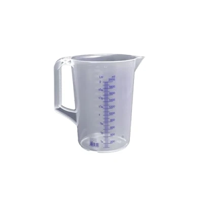 Afbeelding van Maatbeker Umeta transp kunstst. 2000ml met maatverdeling
