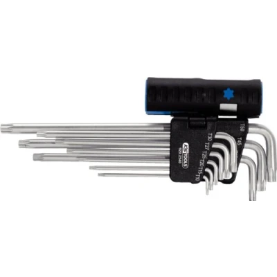 Afbeelding van KS Tools, Inbussleutel, 3 in 1 haakse steeksleutelset XL