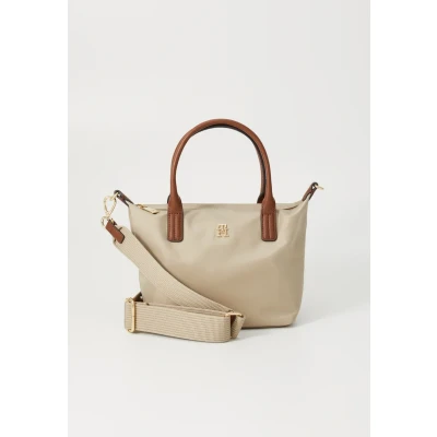 Afbeelding van Tommy Hilfiger Popette MINI TOTE Handtas, Dames, Maat: One Size, Sandalwood