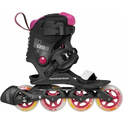 Afbeelding van POWERSLIDE Doop Purple Dusk 90 Verstelbare Inline Skates Aluminium Chassis Maat 43 49 (Verpakking licht beschadigd)