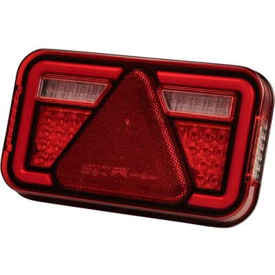 Afbeelding van Achterlicht LED Aspöck Multiled IV links 5 PIN&#039;s bajonet Aspock Achterlichten BouwmanAanhangwagens.nl